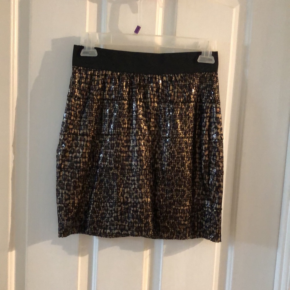 Stunning Dots Vintage Cheetah Tier Styled Skirt